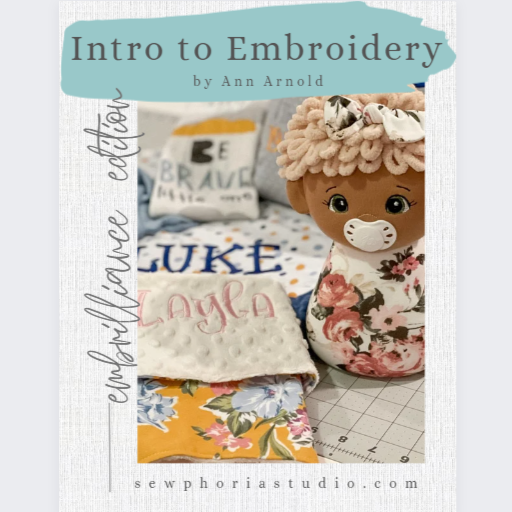 Intro to Embroidery eBook Course