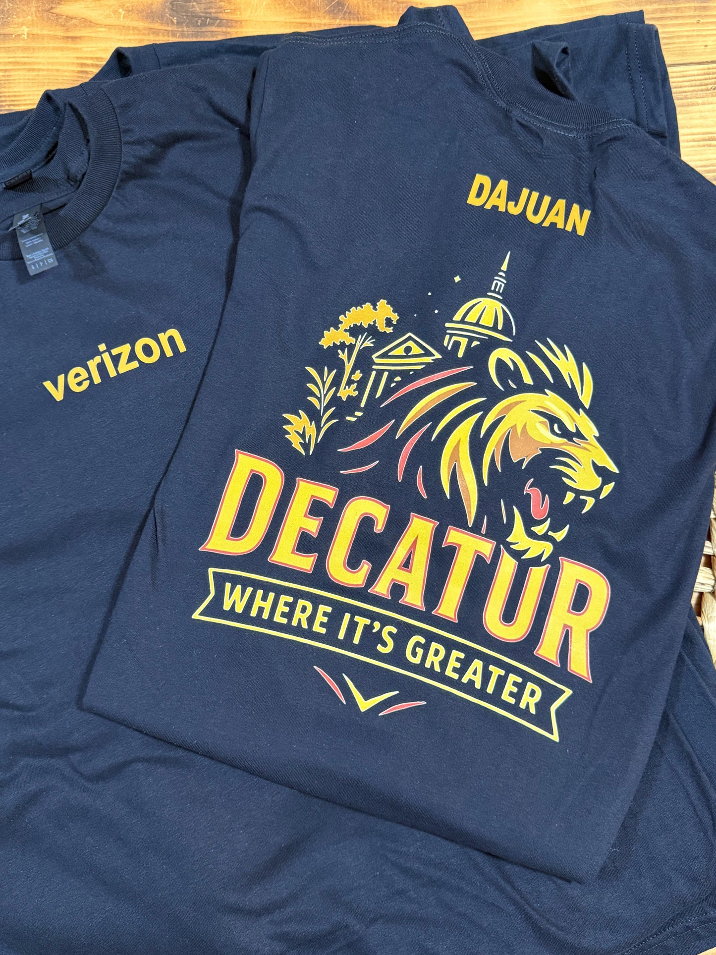 Custom DTF Front & Back Side