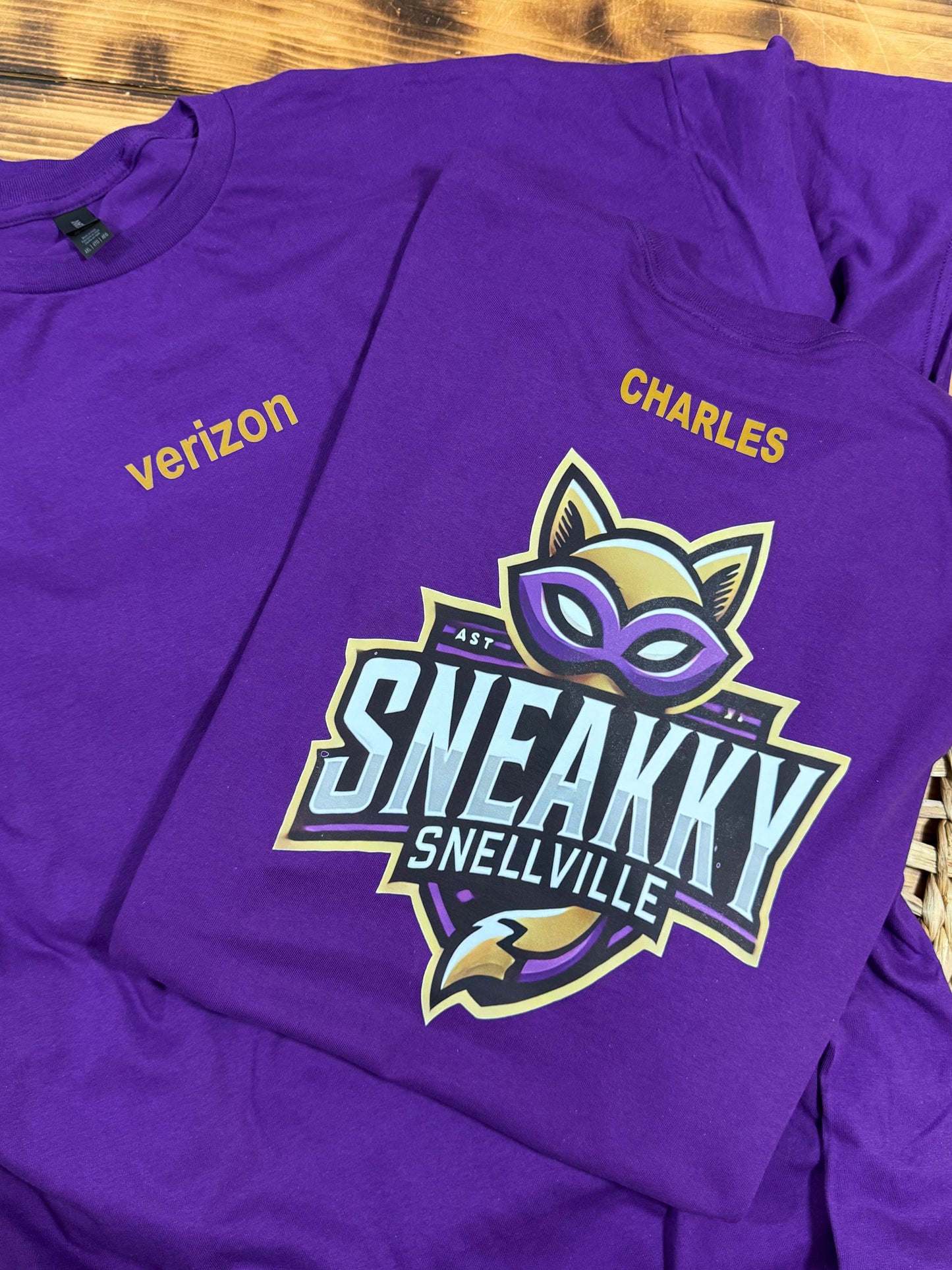 Custom DTF Front & Back Side