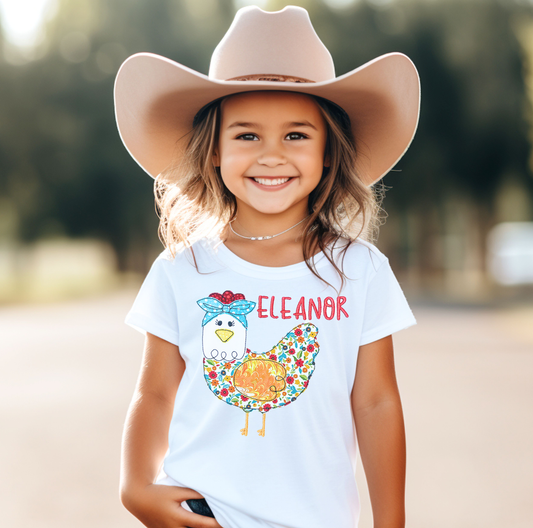 Chicken Bandana T-Shirt White