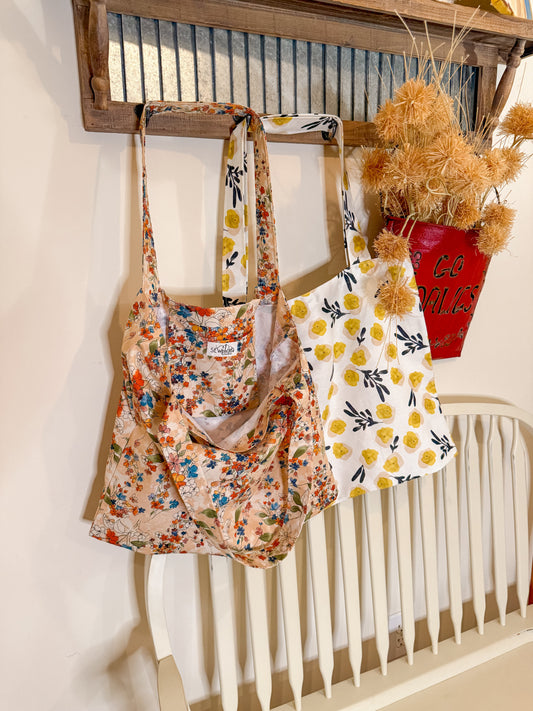 Simple Tote Bag PDF Download Sewing Pattern