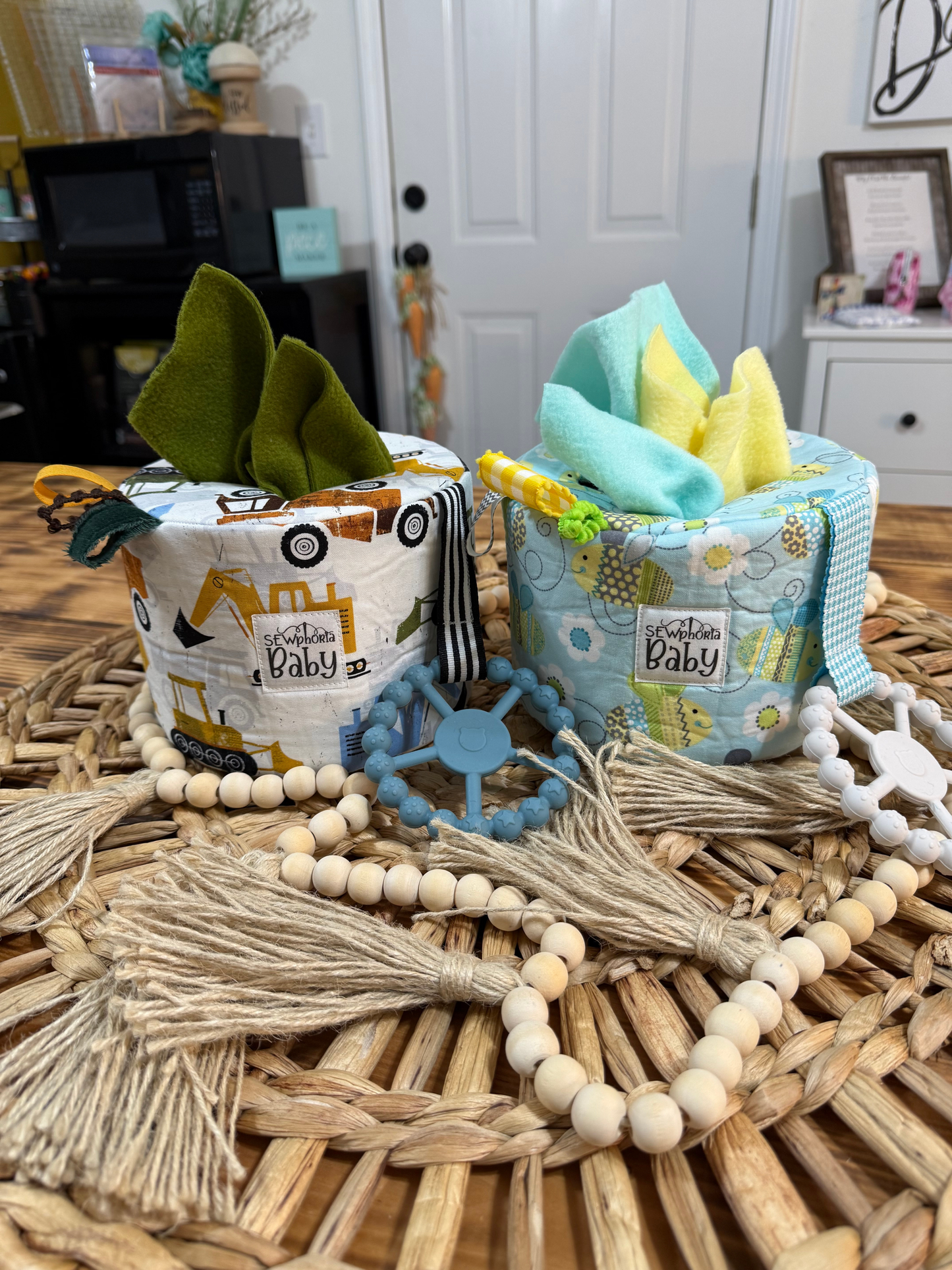 Baby Tissue Toy Box PDF Download Sewing Pattern