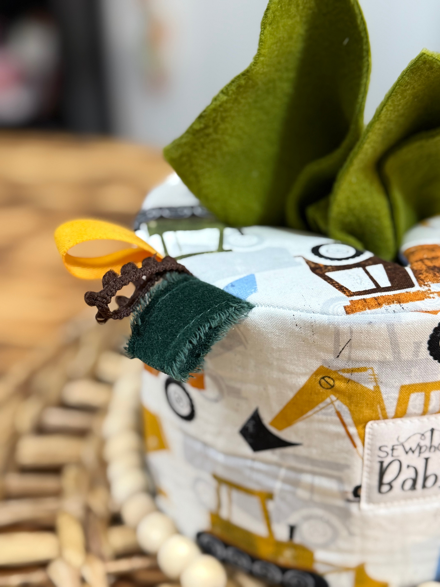 Baby Tissue Toy Box PDF Download Sewing Pattern